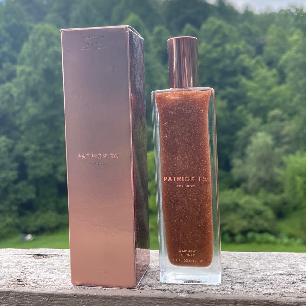 PATRICK TA Major Glow Body Oil A Moment 3.4oz NIB